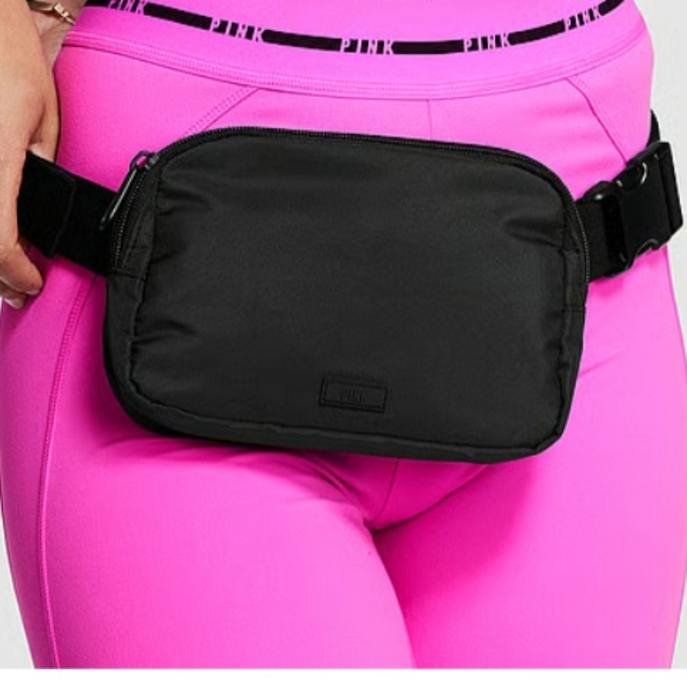 PINK Victoria's Secret Black Waist Bag